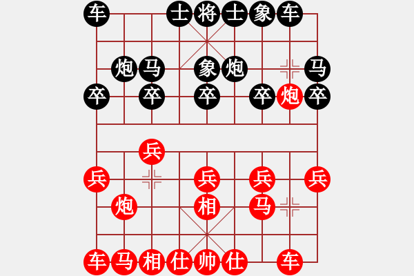 象棋棋譜圖片：杭州 茹一淳 勝 溫州 胡小靜 - 步數(shù)：10 