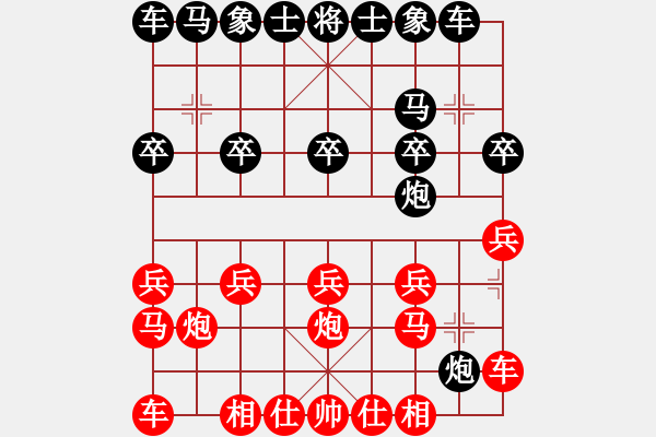 象棋棋譜圖片：橫才俊儒[292832991] -VS- 大興灬丿混混[1092082923] - 步數(shù)：10 