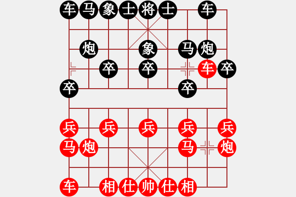 象棋棋譜圖片：金庸一品堂棋社 金庸武俠令狐沖 先勝 金庸武俠小龍女 - 步數(shù)：10 