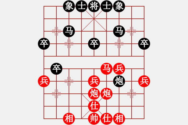 象棋棋譜圖片：紫薇花對(duì)紫微郎 勝 射手 - 步數(shù)：30 