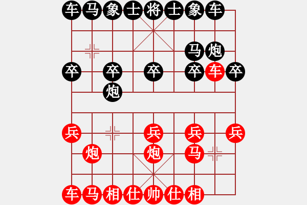 象棋棋譜圖片：2021.2.17.12JJ象棋評測先勝 - 步數(shù)：10 