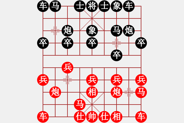 象棋棋譜圖片：釣魚大師(2段)-負(fù)-千萬(wàn)別贏我(3段) - 步數(shù)：10 