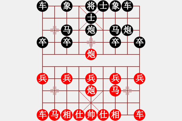 象棋棋谱图片：张良辉(5r)-胜-王一帆(5r) - 步数：10 