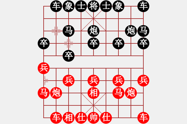 象棋棋譜圖片：貴州棋迷(9段)-和-吃比例(7段) - 步數(shù)：10 