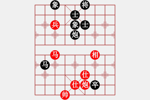 象棋棋譜圖片：潘若拉(5段)-負(fù)-周忠維徒弟(3段) - 步數(shù)：100 