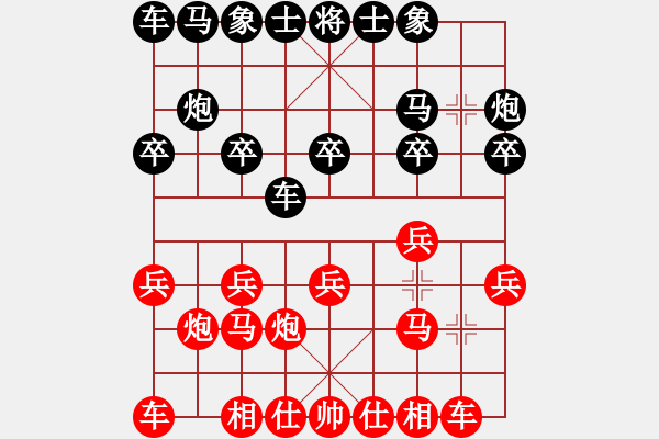 象棋棋譜圖片：王琳娜 先勝 倫慧燕 - 步數(shù)：10 