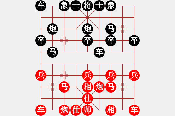 象棋棋譜圖片：東方棋鬼(8段)-勝-肥豬豬(4段) - 步數(shù)：20 