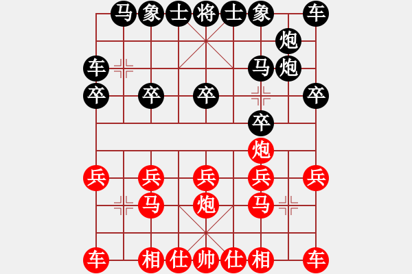 象棋棋譜圖片：晉陽(yáng)閆萬(wàn)源VS倚天高手(2015 10 28) - 步數(shù)：10 