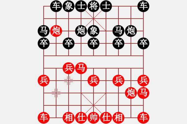 象棋棋谱图片：象棋陷阱速胜法 第四章 自投罗网之麻痹大意掉陷阱(3) - 步数：10 