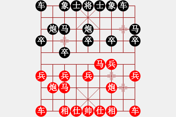 象棋棋譜圖片：滴水穿石佛[423375394] -VS- 萬年迎客松[505942206] - 步數(shù)：10 