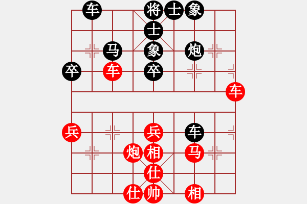 象棋棋譜圖片：醉棋渡河[紅] -VS- 俄の依賴[黑] - 步數(shù)：40 