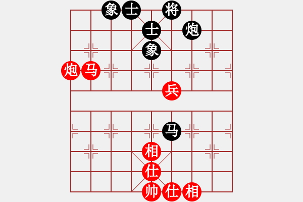 象棋棋譜圖片：深圳弈川象棋俱樂部隊 李翰林 和 梅州喜德盛隊 張彬 - 步數(shù)：100 