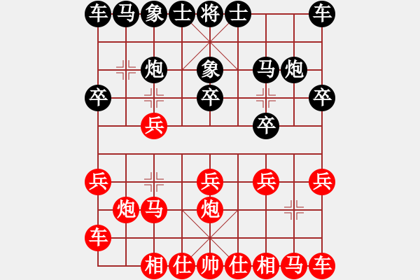 象棋棋譜圖片：魔鬼之吻(6段)-勝-勝哥(3段) - 步數(shù)：10 