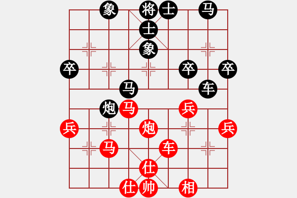 象棋棋譜圖片：弈林殺手(8段)-負(fù)-黑貓斗士(7段) - 步數(shù)：40 