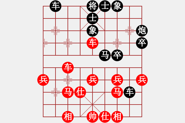 象棋棋譜圖片：閑空島(4弦)-負(fù)-梁山曹正(3f) - 步數(shù)：40 