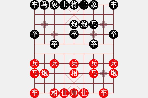 象棋棋譜圖片：cette(2星)-負(fù)-棄車成殺(9弦) - 步數(shù)：10 