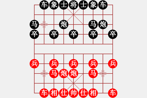 象棋棋譜圖片：09-11-13 wshs[873]-勝-lanjiang[775] - 步數(shù)：10 