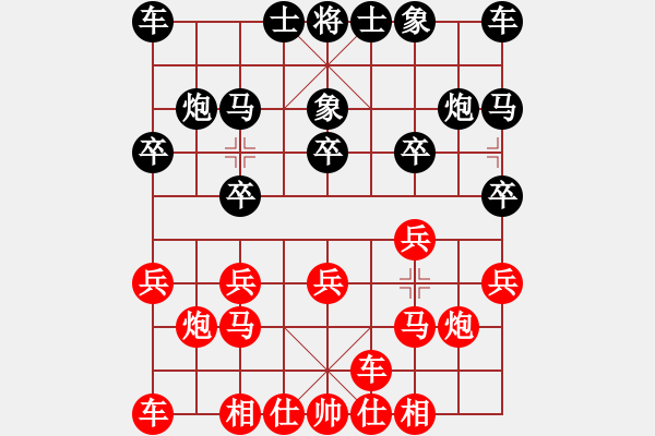 象棋棋譜圖片：代祿老局 - 步數(shù)：10 