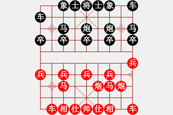 象棋棋譜圖片：過河帥[紅] -VS- 海洋[黑] - 步數(shù)：10 