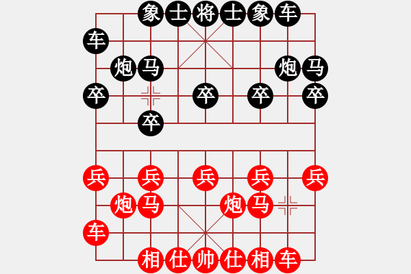 象棋棋谱图片：antiwin(9段)-胜-善思维(5段) - 步数：10 