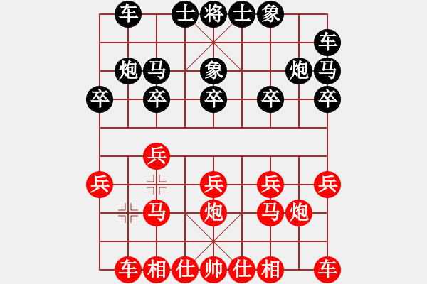 象棋棋譜圖片：峨眉綠茶(5段)-勝-在雨中慢步(4段) - 步數(shù)：10 