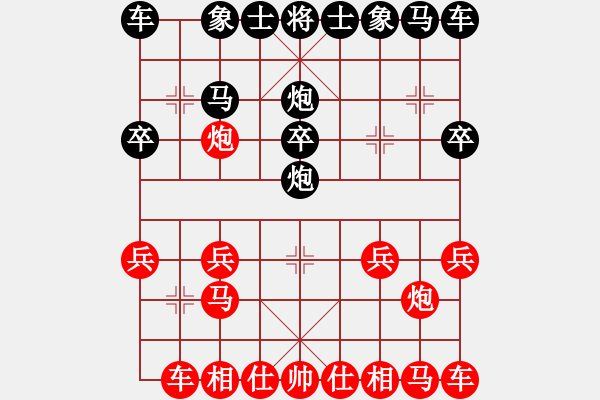 象棋棋譜圖片：瀟灑已成往事[1106816917] -VS- 橫才俊儒[292832991] - 步數(shù)：10 