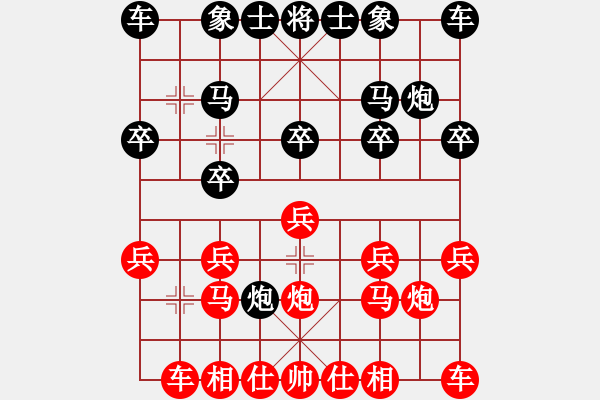 象棋棋譜圖片：張高楊 先負(fù) 康德榮 - 步數(shù)：10 