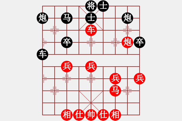 象棋棋譜圖片：金庸一品堂棋社 南京朱道軍 先負(fù) 金風(fēng)細(xì)雨樓 - 步數(shù)：40 