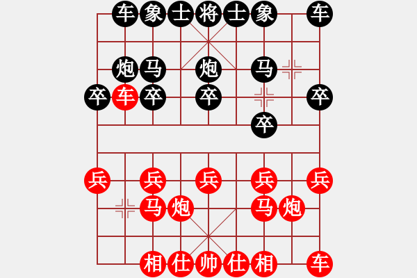 象棋棋譜圖片：20151128 1528 君子[704052779]黑后勝清幽[1838566098] - 步數(shù)：10 