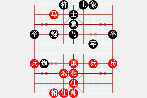 象棋棋譜圖片：戰(zhàn)神之舞(3段)-勝-縣級棋手(1段) - 步數(shù)：49 