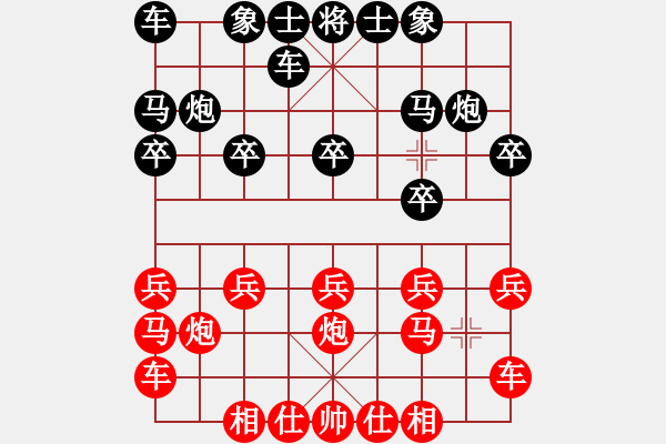 象棋棋譜圖片：橫才俊儒[292832991] -VS- 彼得羅維奇[651602131] - 步數(shù)：10 