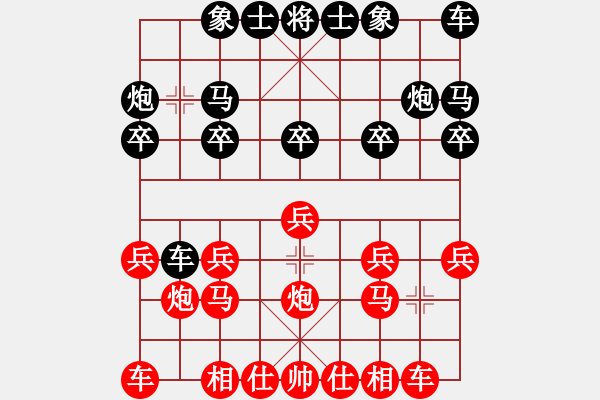 象棋棋譜圖片：zhangyun(3段)-負(fù)-姬軒(4段) - 步數(shù)：10 