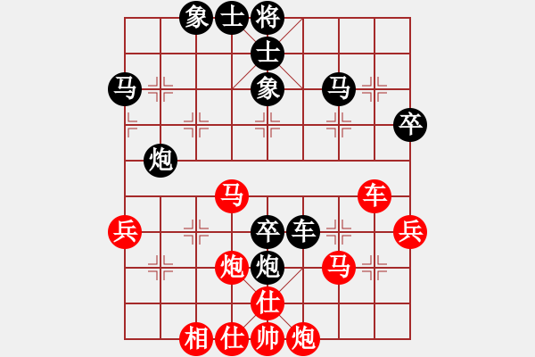 象棋棋譜圖片：奇妙一點(diǎn)紅(8段)-勝-tianzhusha(8段) - 步數(shù)：60 