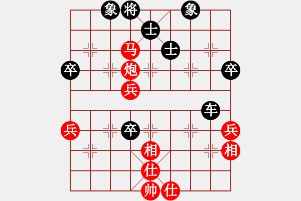 象棋棋譜圖片：神仙魚(6段)-勝-青島市(2段) - 步數(shù)：77 