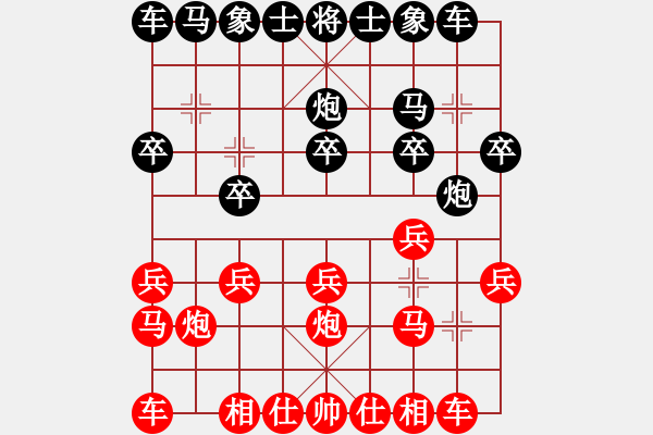 象棋棋譜圖片：逍遙[1415952650] -VS- 出水芙蓉[1083235100] - 步數(shù)：10 