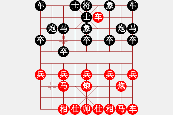 象棋棋譜圖片：1494618 原來我都可以(全民象棋玩家-ABC) - 步數(shù)：10 