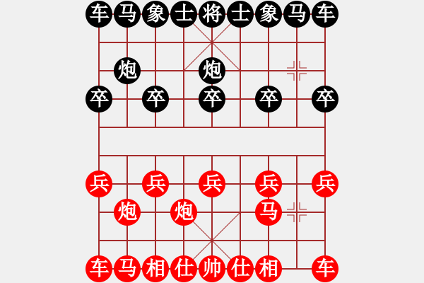 象棋棋譜圖片：楚河漢界1 - 步數(shù)：3 