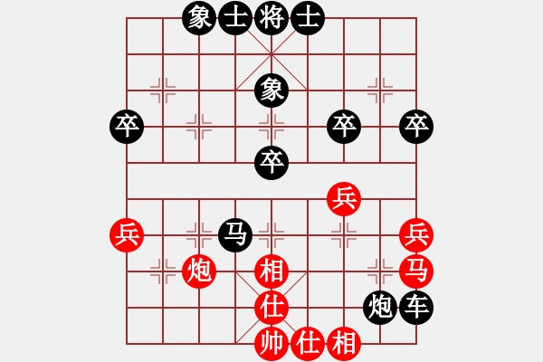 象棋棋譜圖片：無敵小子(2級)-負-小冠軍陶(3r) - 無敵小子(2級) (先負) 小冠軍陶(3r).XQF - 步數(shù)：60 