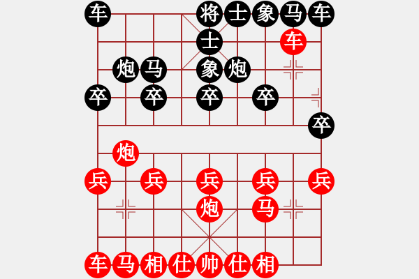 象棋棋譜圖片：盲點(diǎn)：有車(chē)不相三分罪 見(jiàn)象不破七成輸 - 步數(shù)：10 