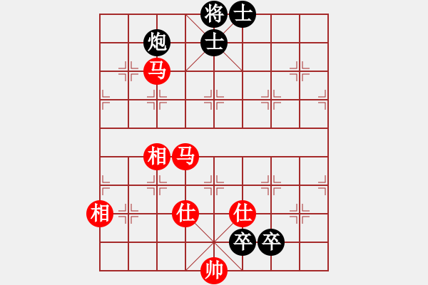 象棋棋谱图片：名剑陆号(5r)-胜-英雄同盟一(4r) - 步数：200 