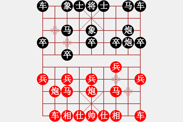 象棋棋譜圖片：傾城小萌（業(yè)7-1）先勝象棋巫師（業(yè)7-1）201807311756.pgn - 步數(shù)：10 