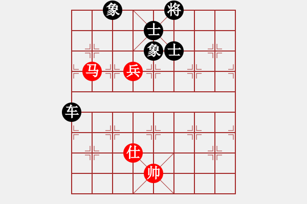 象棋棋譜圖片：屏風(fēng)馬轉(zhuǎn)后補(bǔ)列炮紅五六炮巡河車(chē)（和棋） - 步數(shù)：166 
