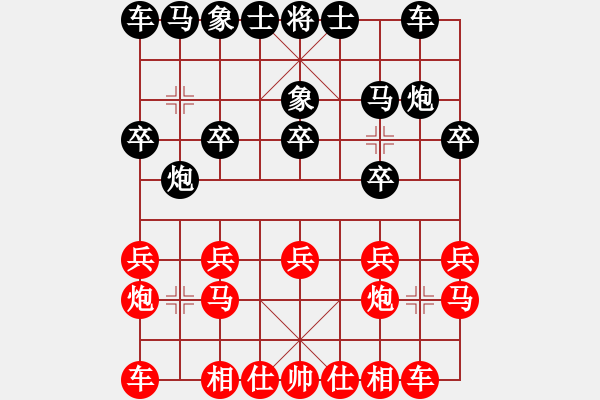 象棋棋譜圖片：姚洪新 先勝 魏普華 - 步數(shù)：10 