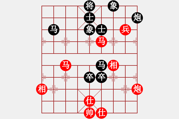 象棋棋譜圖片：心柯(5級)-負(fù)-小黑幫伍臺(4r) - 步數(shù)：100 