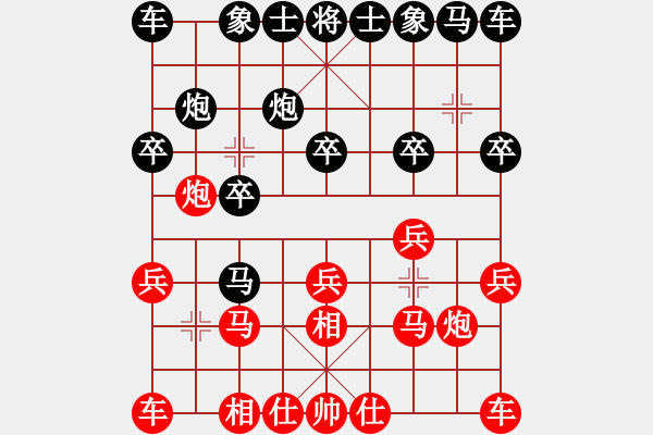 象棋棋譜圖片：王發(fā)來(lái) 先負(fù) 范越 - 步數(shù)：10 