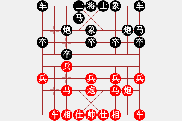 象棋棋譜圖片：兩頭蛇[406039482] -VS- 小三[862853836] - 步數(shù)：10 