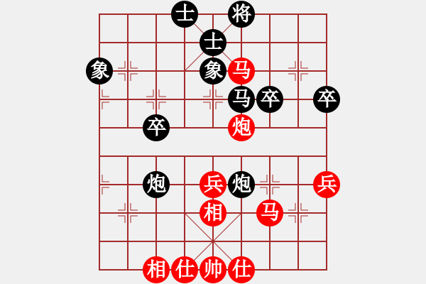 象棋棋譜圖片：溫州中炮王(3段)-和-老溫(4段)五七炮互進三兵對屏風馬邊卒右馬外盤河 紅左橫車右車巡河對黑飛左象 - 步數(shù)：60 