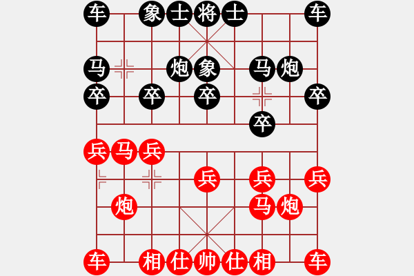 象棋棋譜圖片：黃繼光堵機(jī)槍(業(yè)余五級(jí)) 先勝 孫巖(業(yè)余五級(jí)) - 步數(shù)：10 