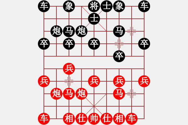 象棋棋譜圖片：好端端解放(9段)-勝-bkuy(7段) - 步數(shù)：10 