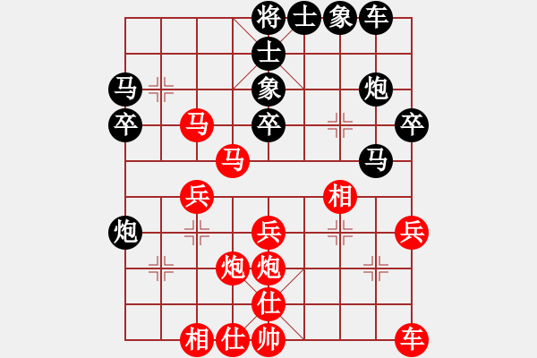 象棋棋譜圖片：原來(lái)如此(9星)-勝-立地穩(wěn)(6星) - 步數(shù)：30 